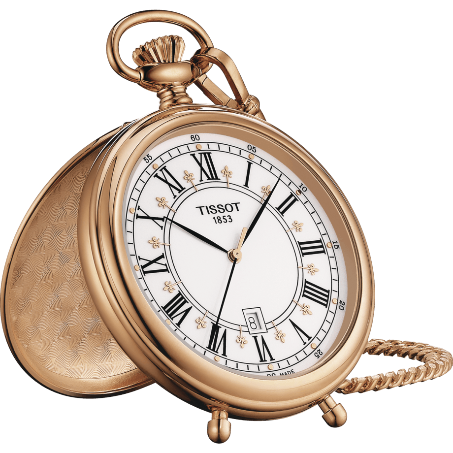 Tissot orologio tasca Stand Alone 49.6mm acciaio PVD rosa uomo quarzo T866.410.99.013.01 - Gioielleria Capodagli