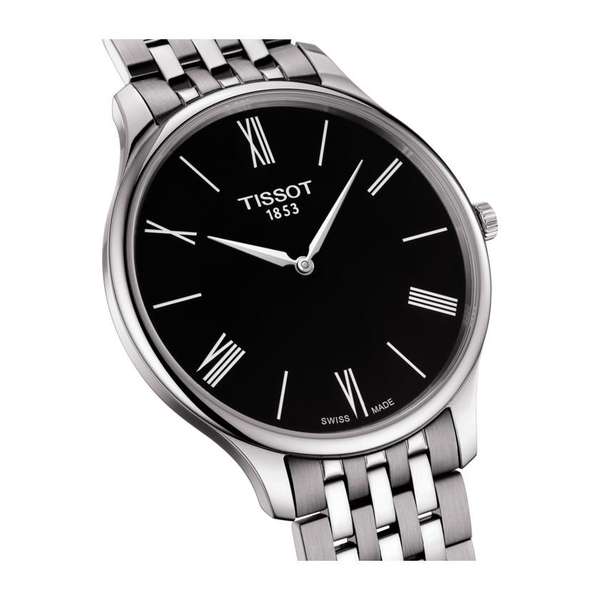 Tissot orologio Tradition 5.5 39mm nero quarzo acciaio T063.409.11.058.00 - Gioielleria Capodagli