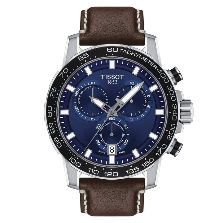 Tissot orologio uomo Supersport Chrono blu 45,5mm acciaio quarzo T125.617.16.041.00 - Gioielleria Capodagli