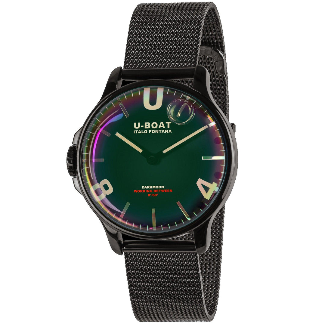 U-BOAT orologio uomo DARKMOON 38 IPB 38mm acciaio quarzo 8470/MT - Gioielleria Capodagli