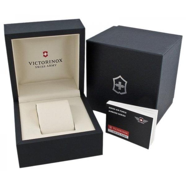 Victorinox Swiss Army orologio Night Vision led SOS quarzo acciaio finitura PVD nero 241665 - Gioielleria Capodagli