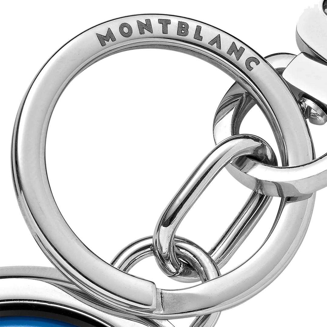 Montblanc Meisterst ⁇ ck 블루 128743 회전 엠블럼 키 체인