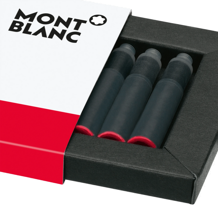 Montblanc 墨水墨盒8件红色摩德纳128205
