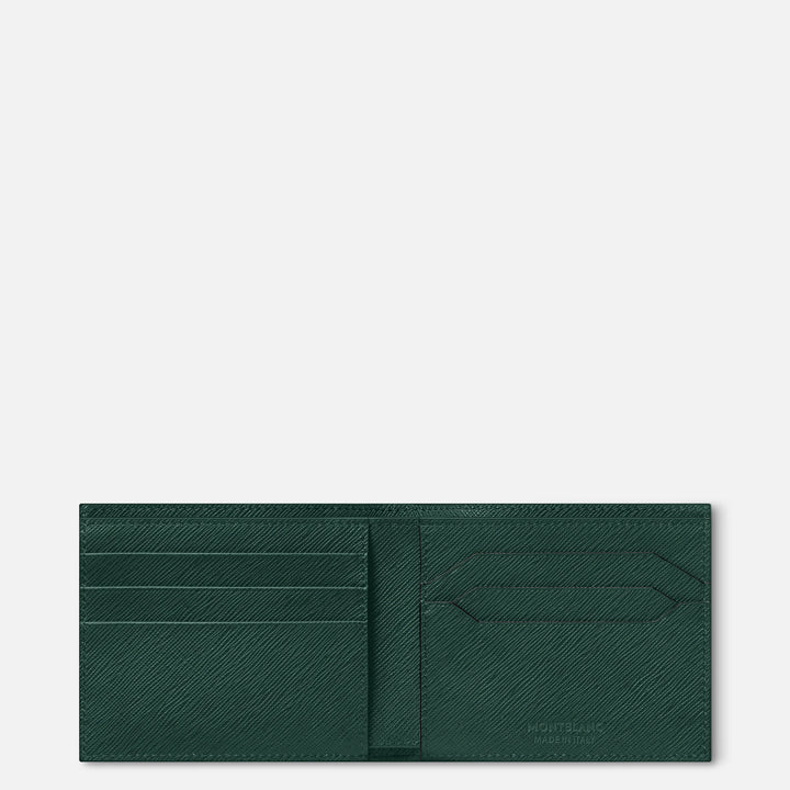 Montblanc 財布 6 コンパートメント Montblanc 英語のグリーンのエメラルド裁縫 130821
