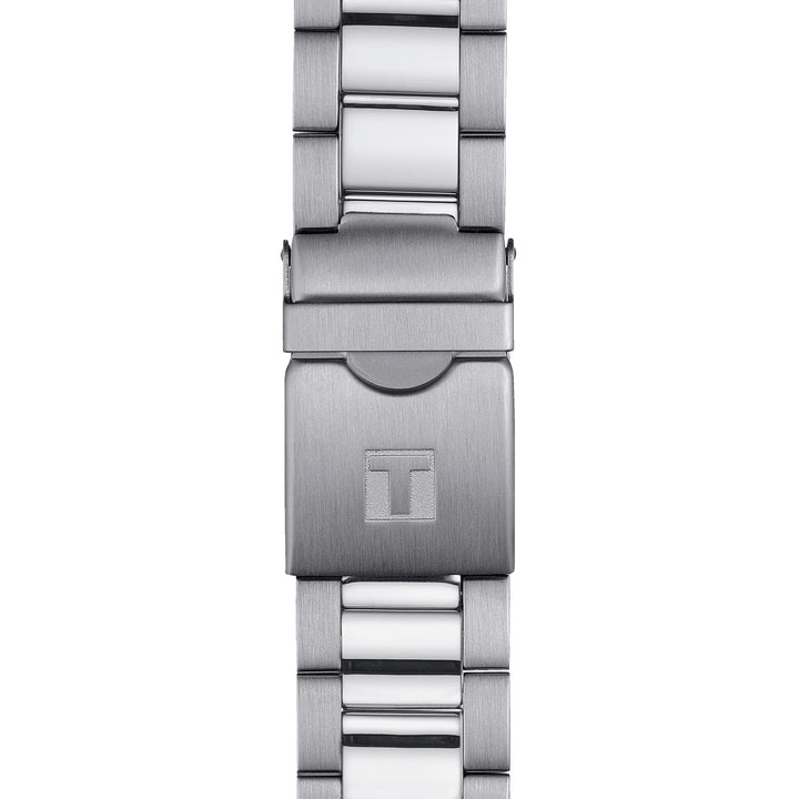 ティソ腕時計シースター1000クロノグラフ45ミリメートルブルークォーツスチールT120.417.11.041.01