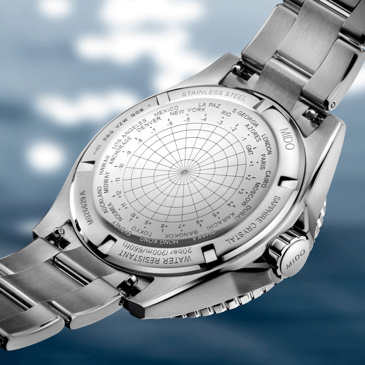 米多手表海洋之星GMT特别版44毫米蓝色自动钢M026.629.111.01.00.00