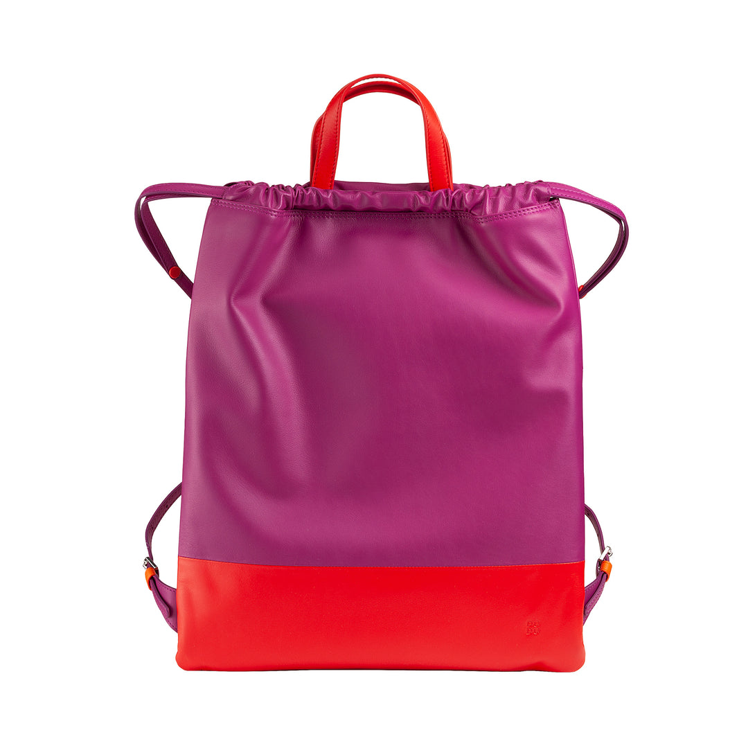 DuDu 패션 스포츠 여성용 가죽 가방 가방 가방 Drawstring 가방과 어깨 끈 얇은 가죽 가방