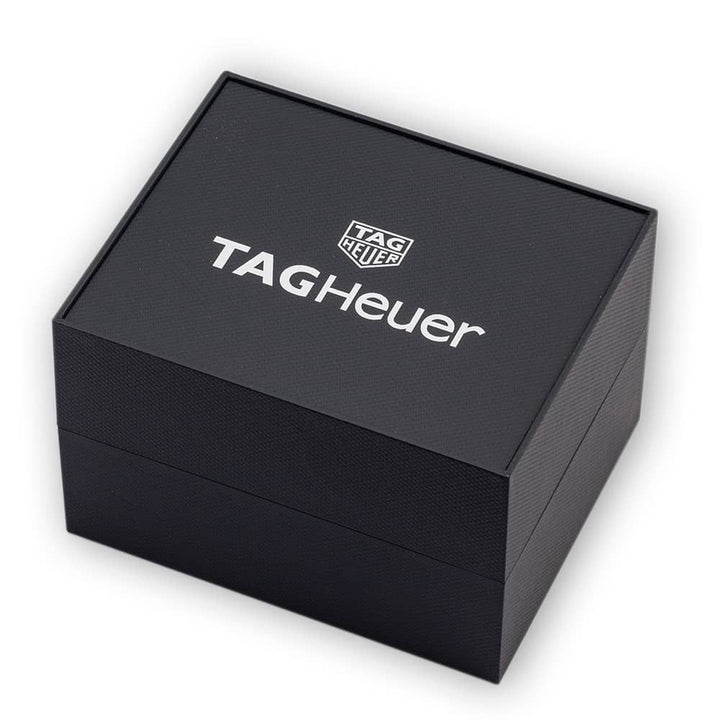 TAG Heuer watch Carrera Calibre 5 39mm automatic black steel WBN2110.BA0639
